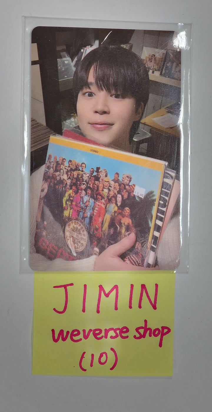 Jimin (Of BTS) "FACE" - Weverse Shop Pre-Order Benefit PVC Photocard - HALLYUSUPERSTORE