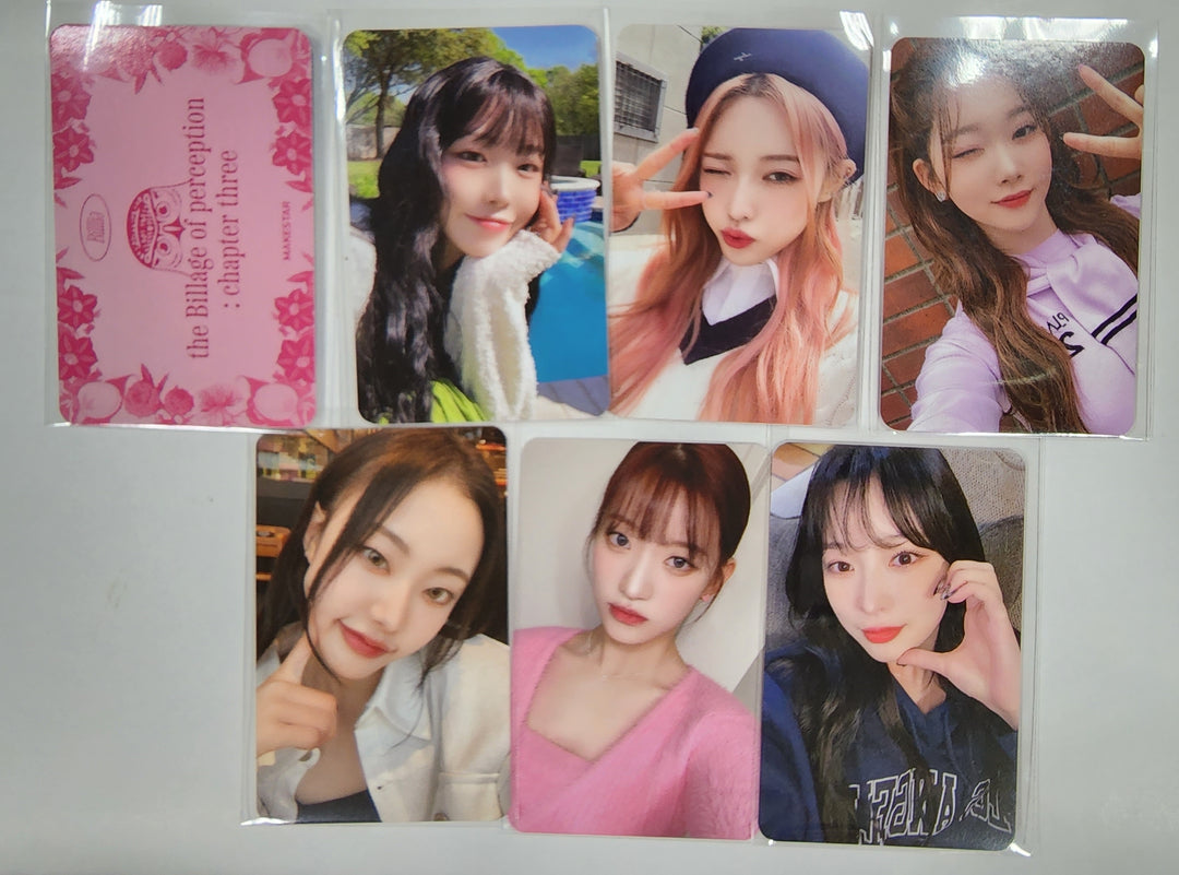 Billlie "the Billage of perception: chapter three" Mini 4th - Makestar Fansign Event Photocard