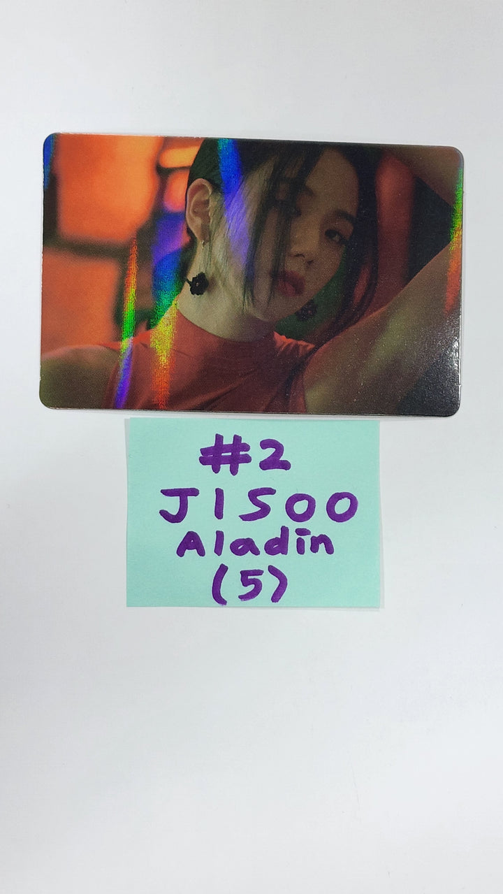 JISOO (Of Black Pink) "ME" 1st Single Album - Aladin 予約特典ホログラムフォトカード