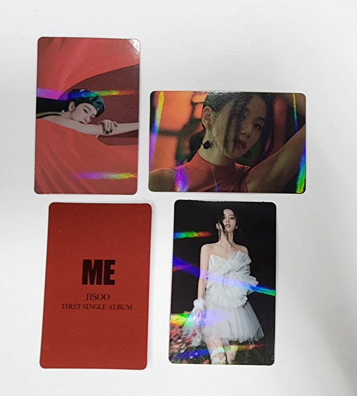 JISOO (Of Black Pink) "ME" 1st Single Album - Aladin Pre-Order Benefit Hologram Photocard