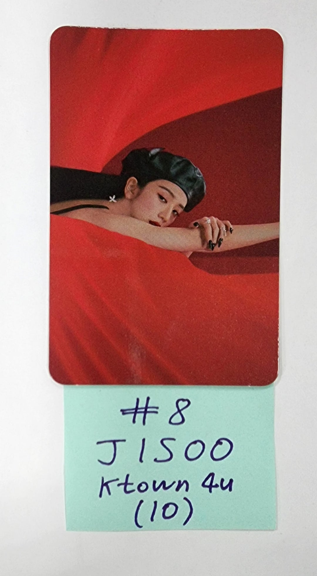 JISOO (Of Black Pink) "ME" 1st Single Album - Ktown4U プレオーダー特典&amp;ファンサイン会フォトカード