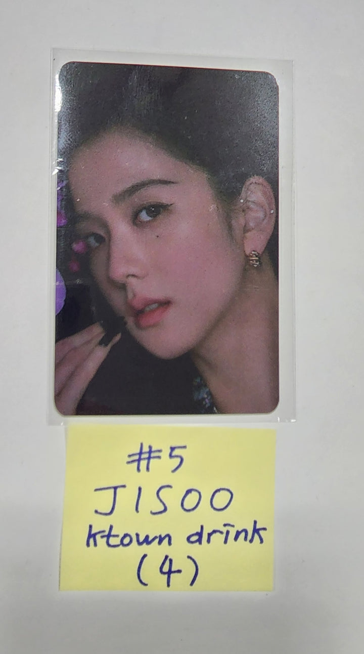 JISOO (Of Black Pink) "ME" 1st Single Album - Ktown4U Drink Event Photocard [INSA,COEX]