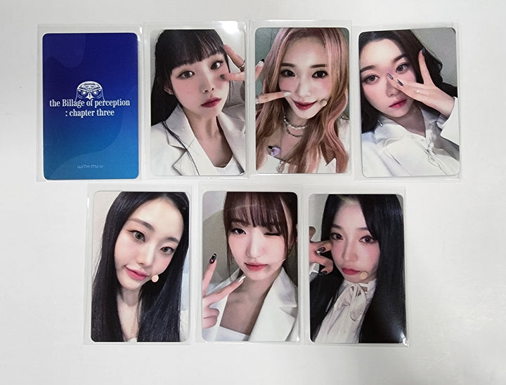 Billlie "the Billage of perception: chapter three" Mini 4th - Withmuu Fansign Event Photocard