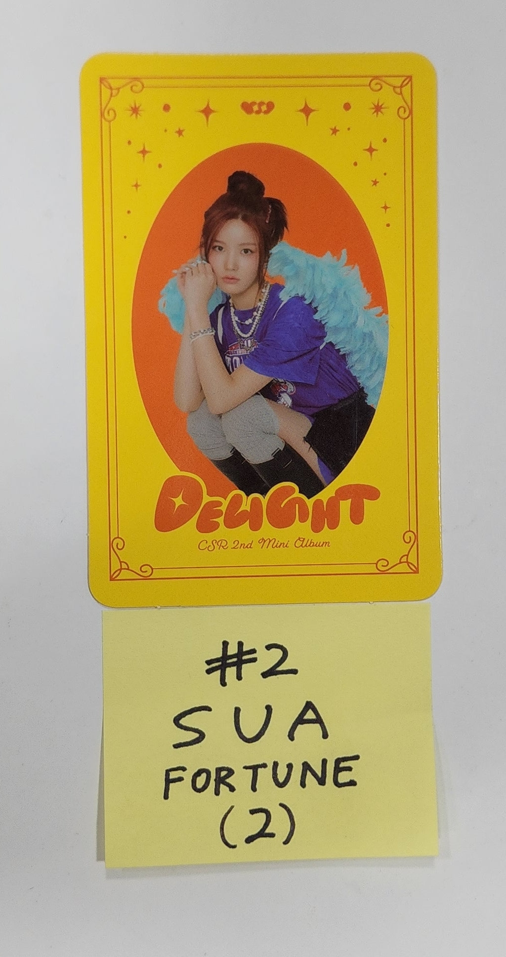 CSR "DELIGHT" - Official Photocard, Photo Ticket