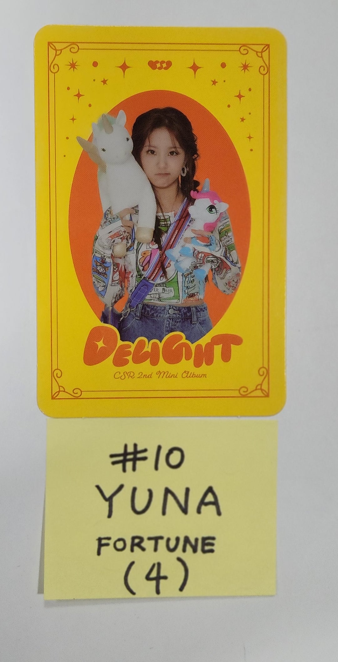 CSR "DELIGHT" - Official Photocard, Photo Ticket - HALLYUSUPERSTORE