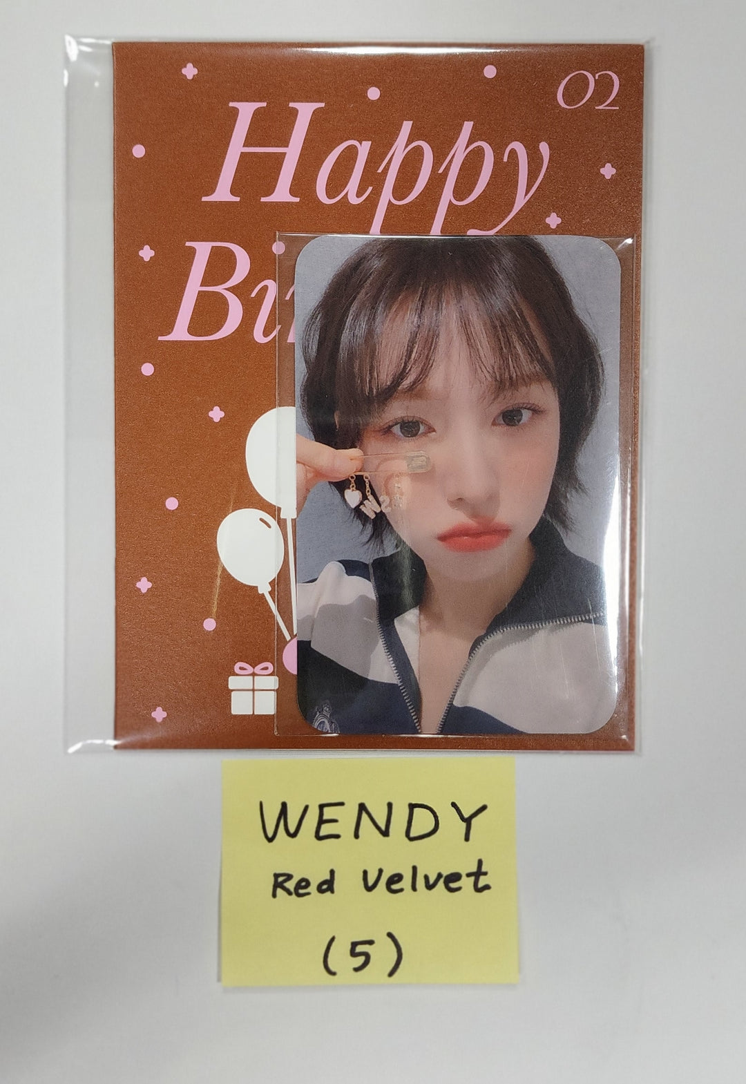 Wendy (Of Red Velvet) "Birthday" - SMtown & Store Birthday Card