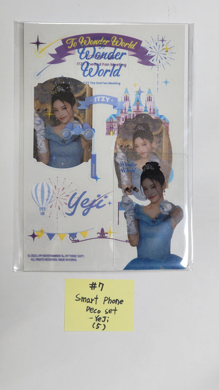 ITZY "Wonder World" The 2nd Fan Meeting - Official MD [Wonder World Pass, Trading Photocard, Photocard Holder, Acrylic Kit] - HALLYUSUPERSTORE