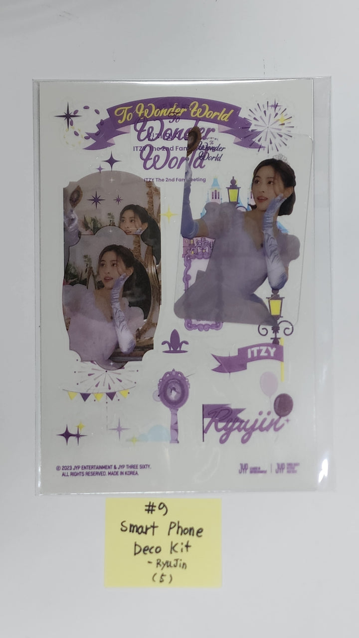 ITZY "Wonder World" 2차 팬미팅 - Official MD [Wonder World 이용권, 포토카드 교환권, 포토카드 홀더, 아크릴키트, 4컷 포토스티커, 포토슬로건] 