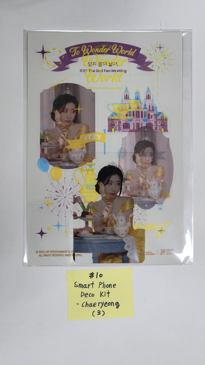 ITZY "Wonder World" The 2nd Fan Meeting - Official MD [Wonder World Pass, Trading Photocard, Photocard Holder, Acrylic Kit] - HALLYUSUPERSTORE