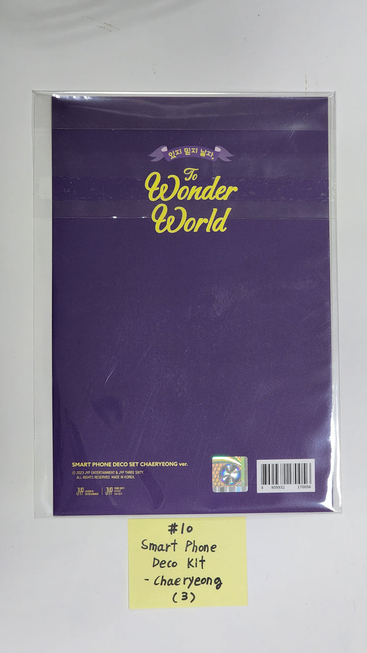 ITZY "Wonder World" 2차 팬미팅 - Official MD [Wonder World 이용권, 포토카드 교환권, 포토카드 홀더, 아크릴키트, 4컷 포토스티커, 포토슬로건] 