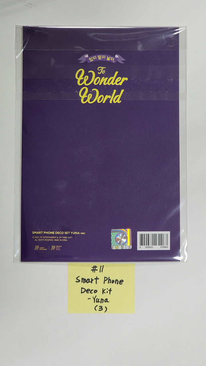 ITZY "Wonder World" The 2nd Fan Meeting - Official MD [Wonder World Pass, Trading Photocard, Photocard Holder, Acrylic Kit] - HALLYUSUPERSTORE