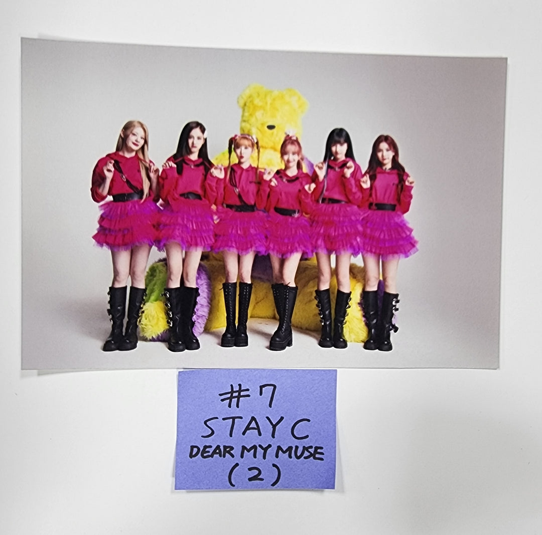 StayC "Teddy Bear" - Dear My Muse Special Event Photocard, 4x6 Photo [Digipack Ver.]