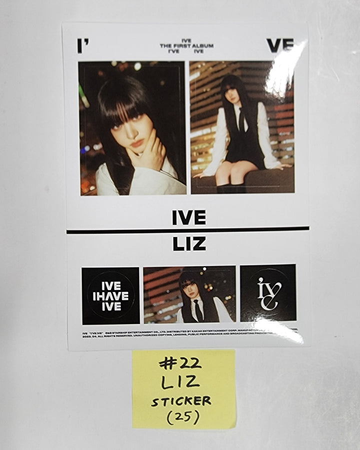 IVE "I've IVE" - Official Photocard [PhotoBook Ver]