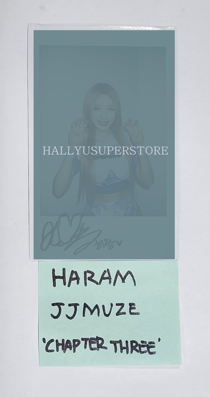 Haram (of billlie) - Hand Autographed(Signed) Polaroid