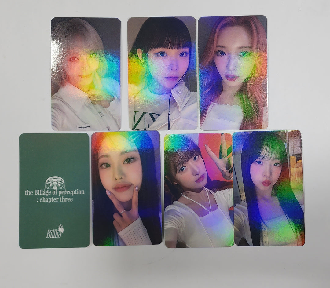 Billlie "the Billage of perception: chapter three" 4th Mini - JJ Muze Fansign Event Hologram Photocard - HALLYUSUPERSTORE