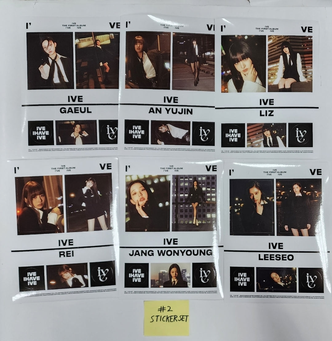 IVE "I've IVE" - Official Film Photo Set, Sticker Set, Folded Poster Set