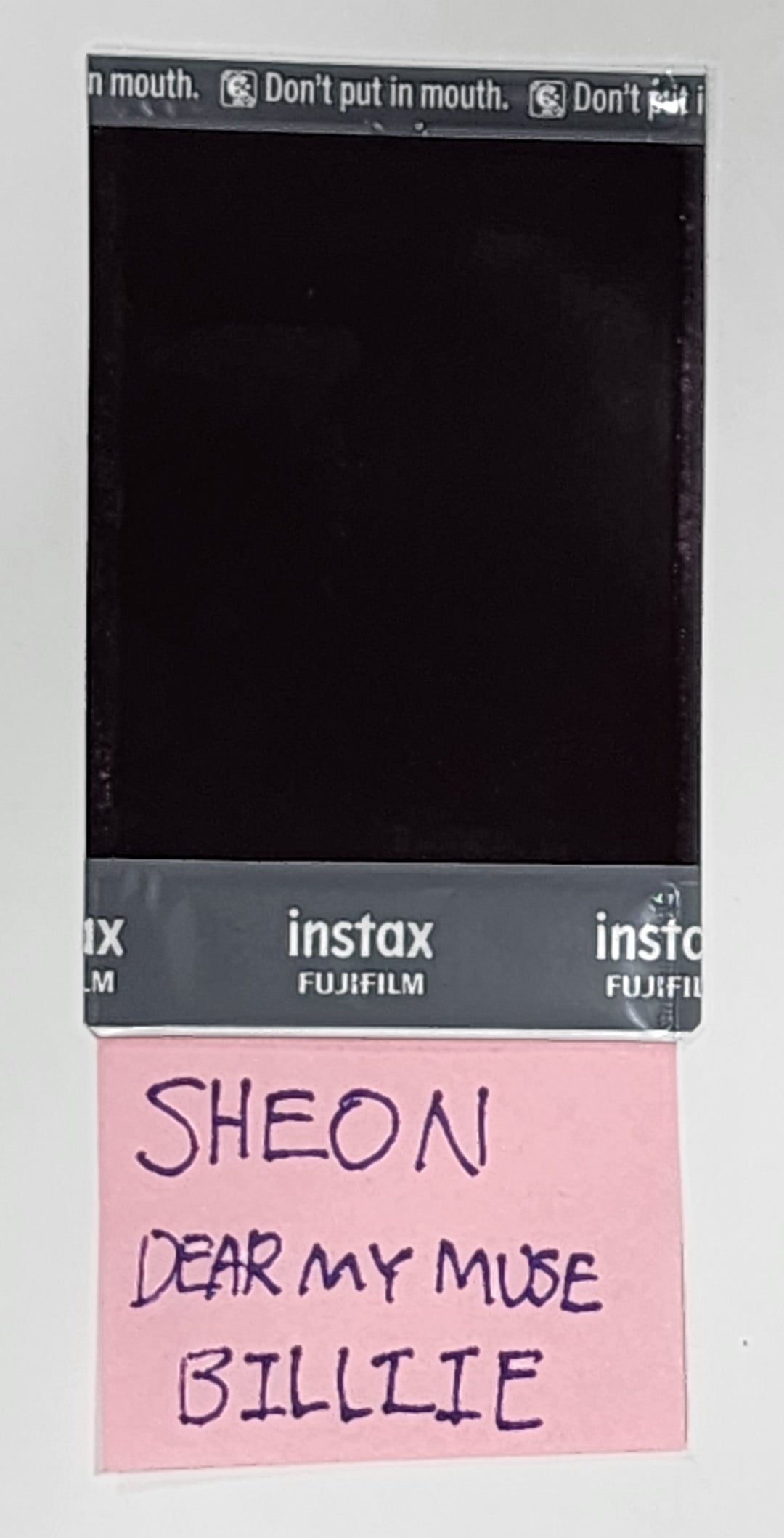 Sheon (of billlie) - Hand Autographed(Signed) Polaroid
