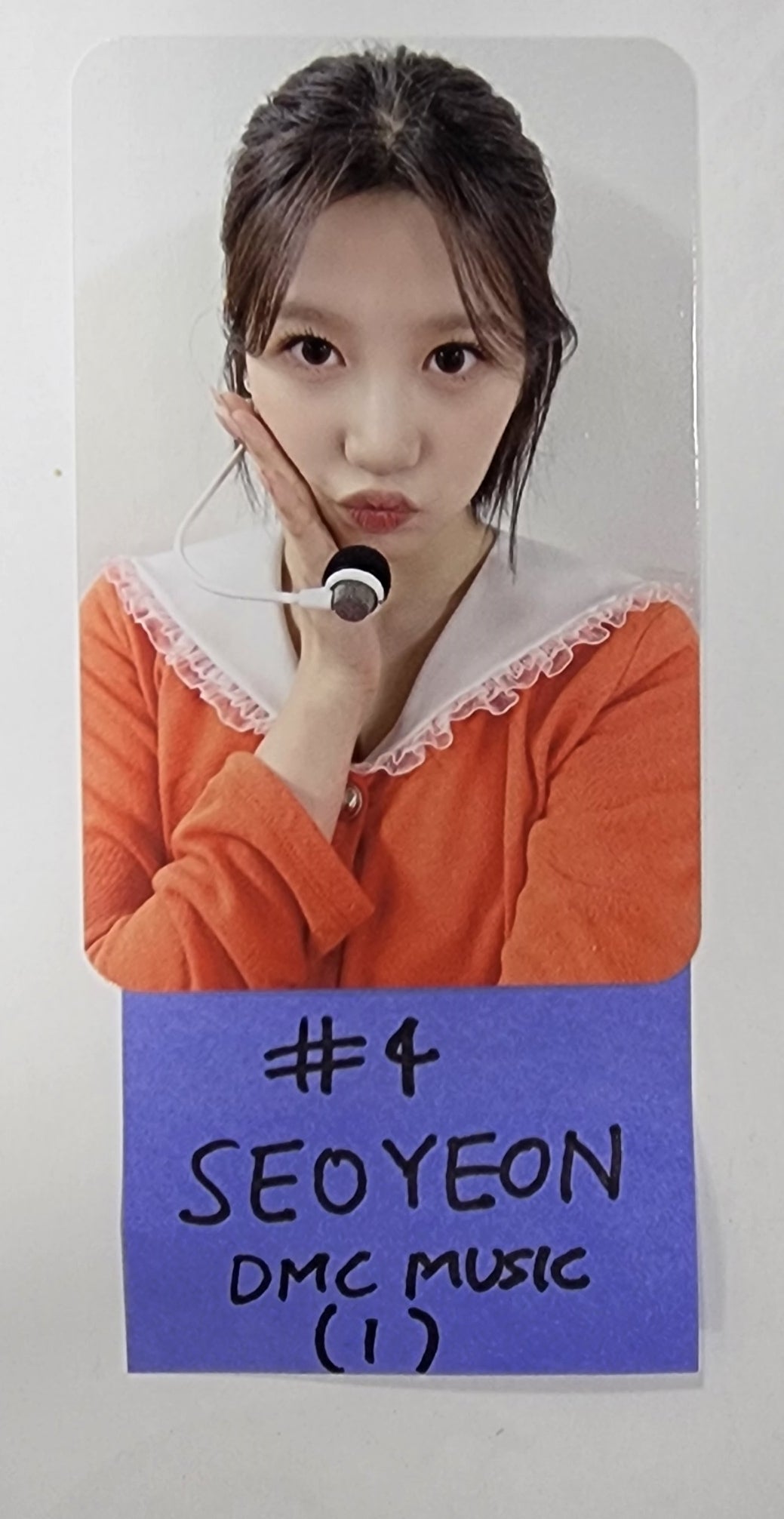 CSR "DELIGHT" - DMC Music Fansign Event Photocard