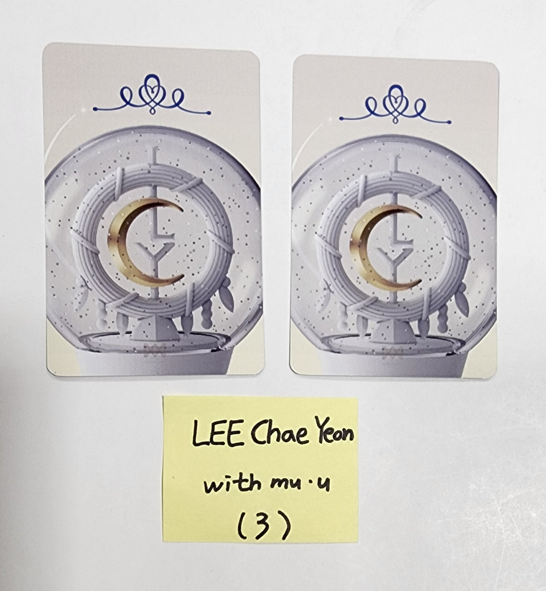Lee Chaeyeon Light Stick - Withmuu Pre-Order Benefit Photocards Set (2EA)