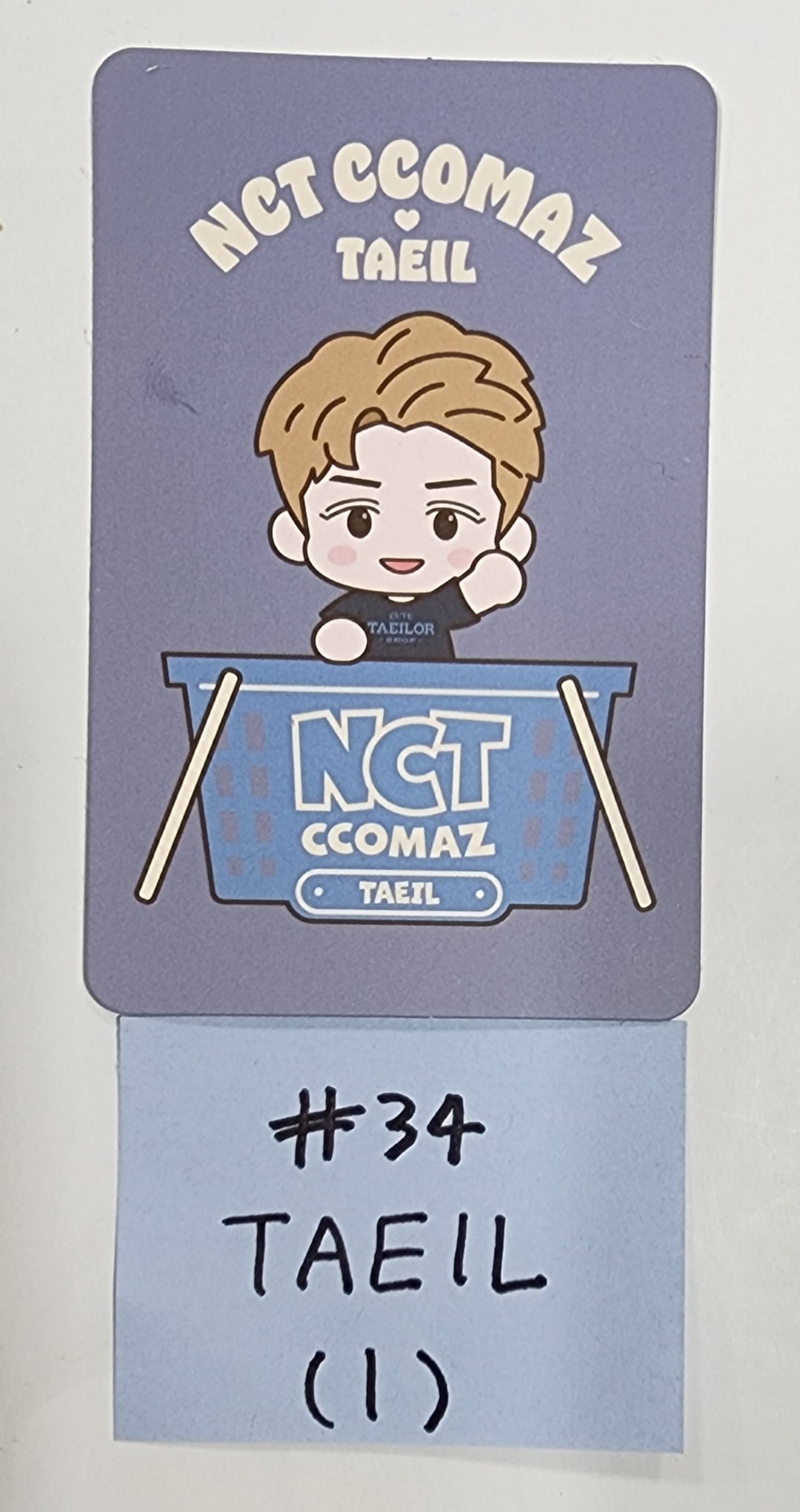 NCT "CCOMAZ" - Trading Photocard [Red Ver + Blue Ver] (2)