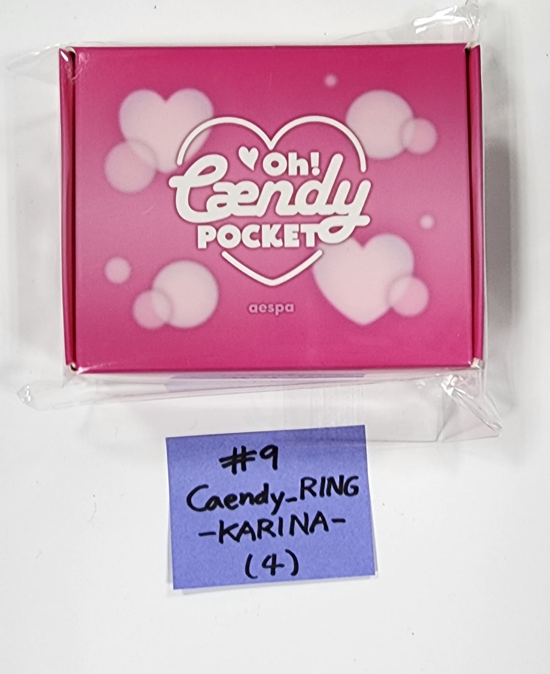 Aespa "Oh! Caendy Pocket. Part 2" - Official MD [Room Kit, Glass Cup, Ring] - HALLYUSUPERSTORE