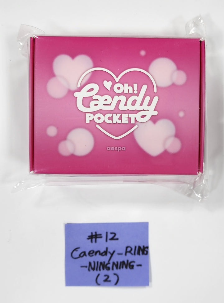 Aespa "Oh! Caendy Pocket. Part 2" - Official MD [Room Kit, Glass Cup, Ring]