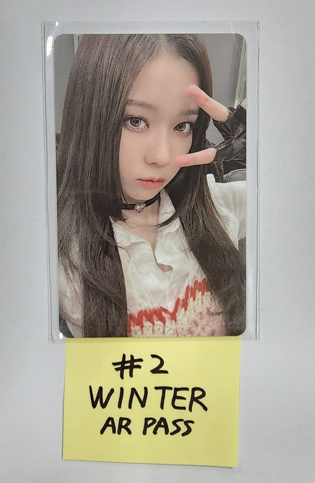 Aespa "EVER x SMTOWN SEASON.2" - AR Pass, AR Pass Mission Reward, Sticker Photo - HALLYUSUPERSTORE