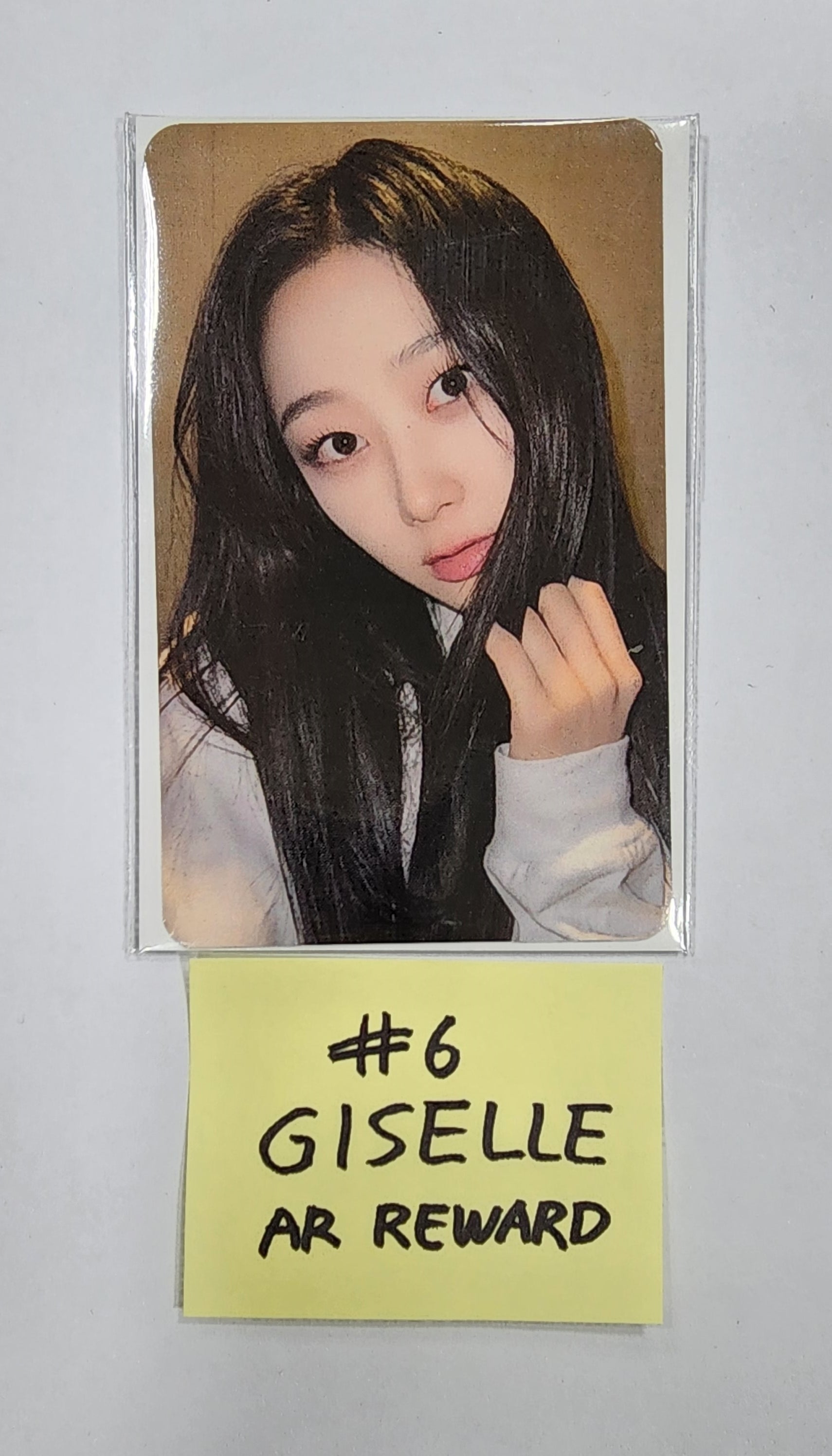 aespa ジゼル everland ar pass aespa Giselle Everland Special AR Pass Early Bird Photo Card