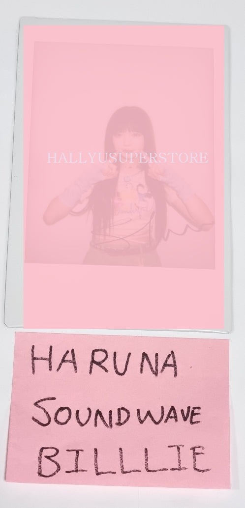 HARUNA (of billlie) - Hand Autographed(Signed) Polaroid