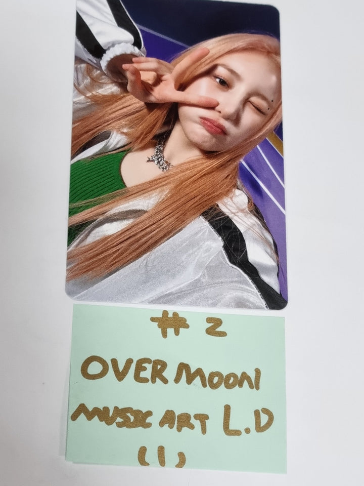 イ・チェヨン「Over The Moon」 - ミュージックアート福引イベントフォトカード
