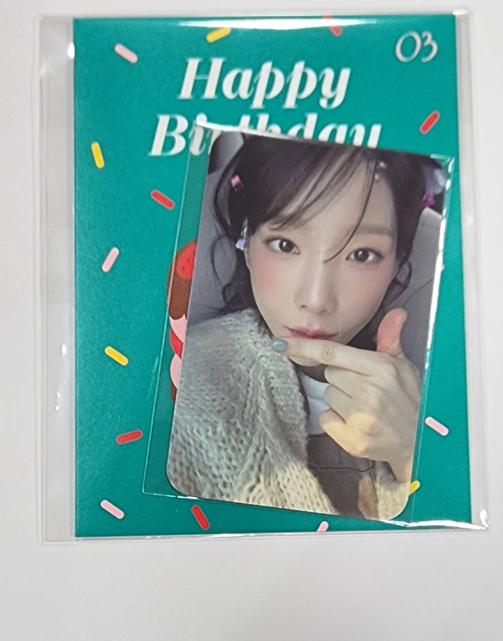 TAEYEON "Birthday" - SMtown & Store Birthday Card