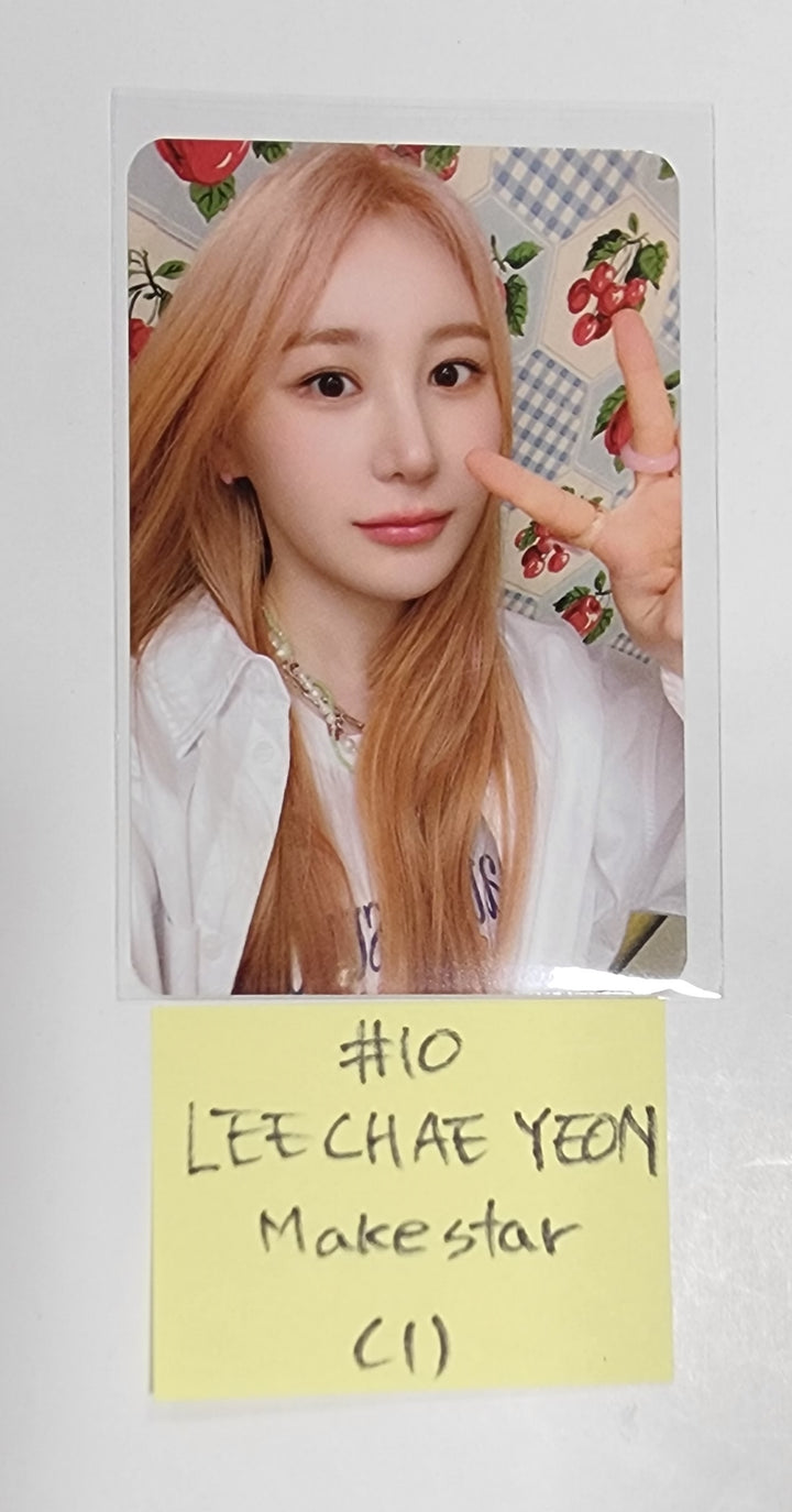 Lee Chae Yeon "Over The Moon" - [Ktwon4U, Makestar] Fansign Event Photocard