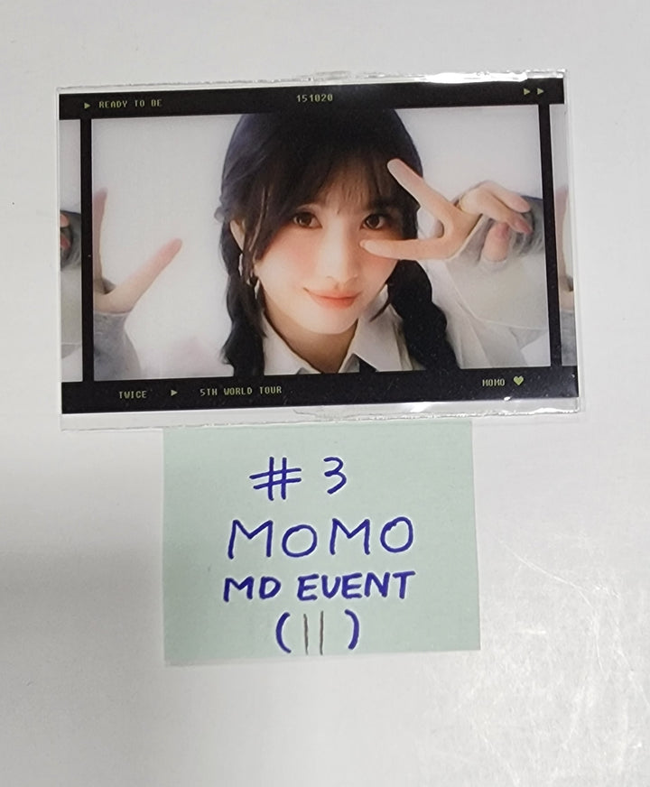 Twice 5th "World Tour Ready To Be" - Official MD Event Photocard