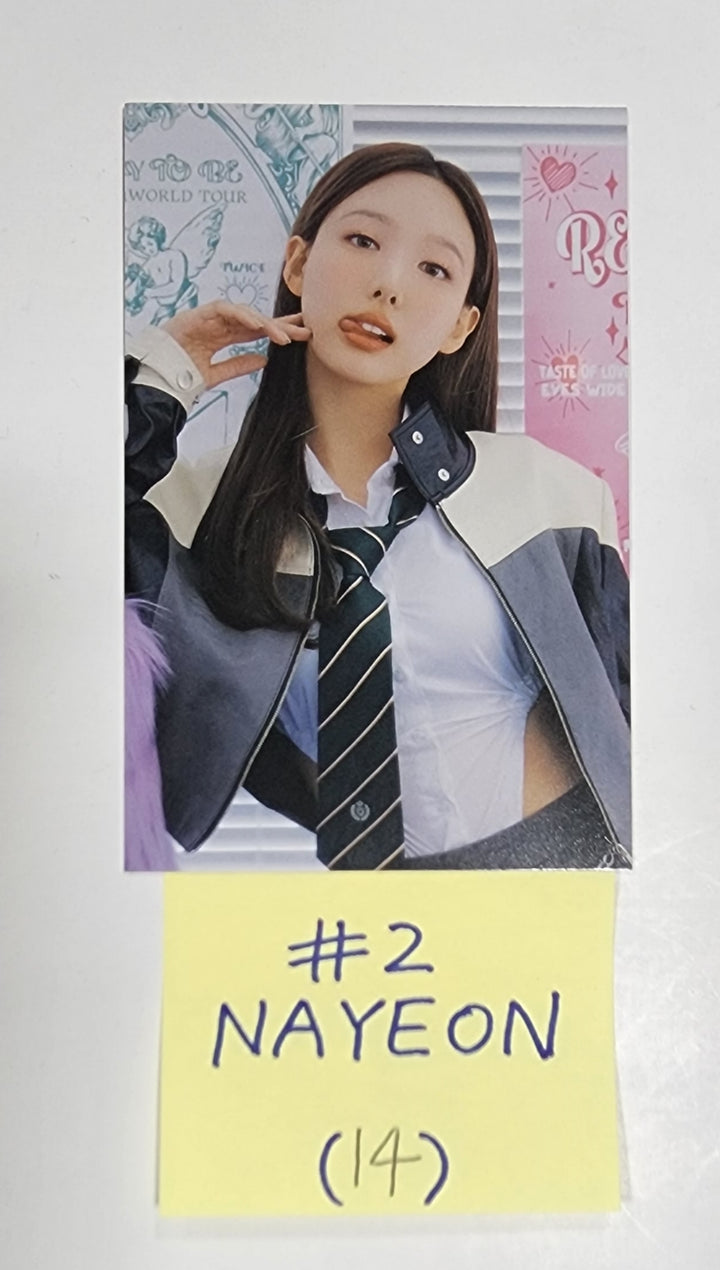 Twice 5th "World Tour Ready To Be" - Official Trading Photocard - HALLYUSUPERSTORE