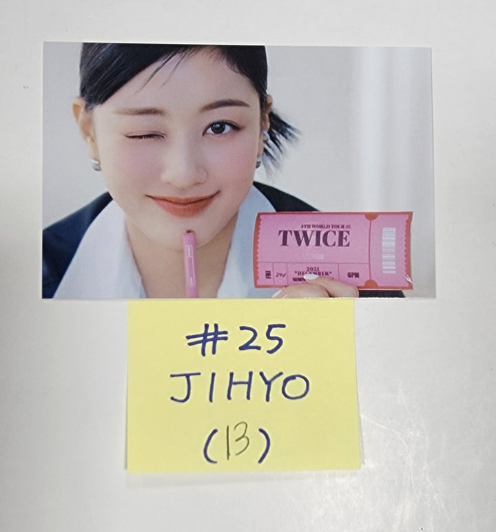 Twice 5th "World Tour Ready To Be" - Official Trading Photocard - HALLYUSUPERSTORE