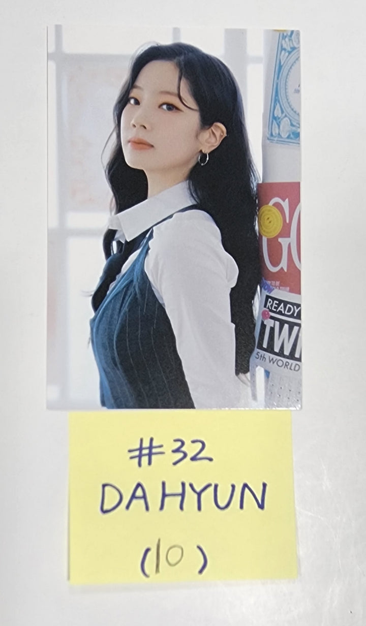 Twice 5th "World Tour Ready To Be" - Official Trading Photocard - HALLYUSUPERSTORE