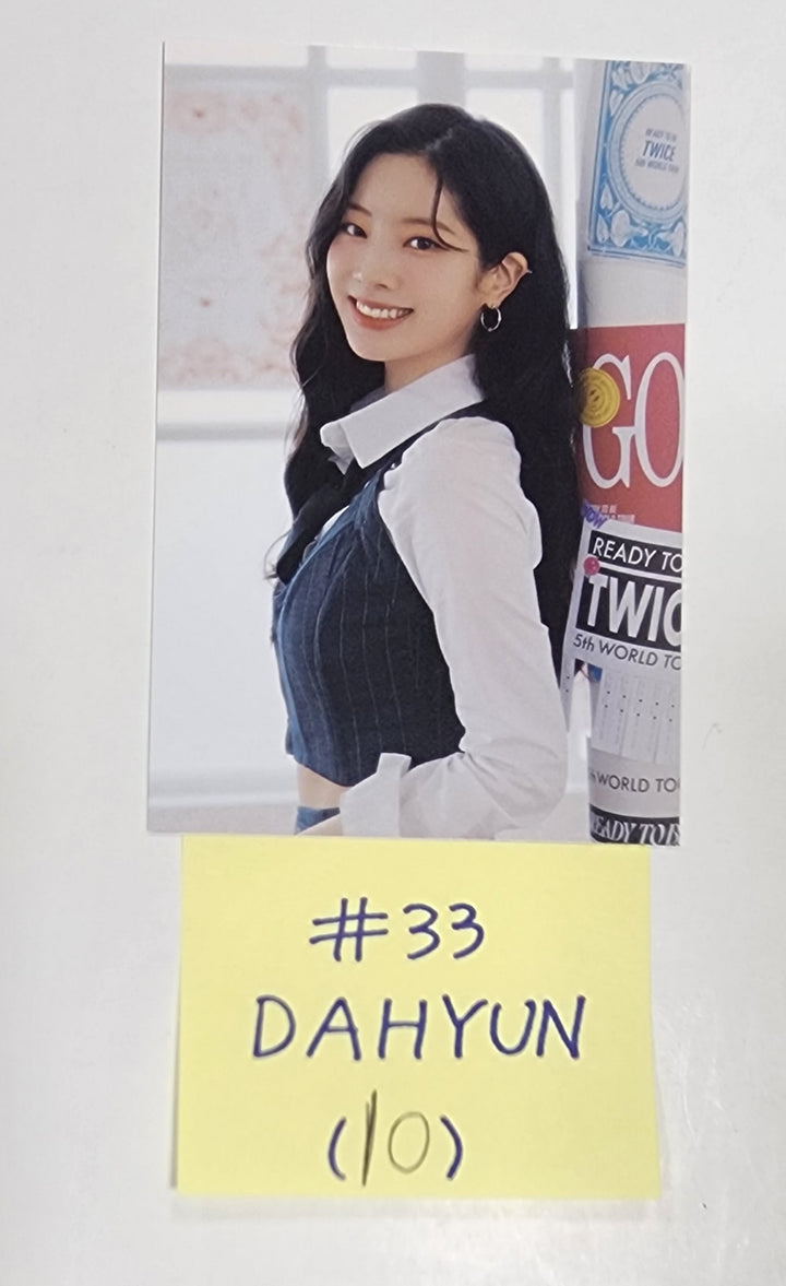 Twice 5th "World Tour Ready To Be" - Official Trading Photocard - HALLYUSUPERSTORE