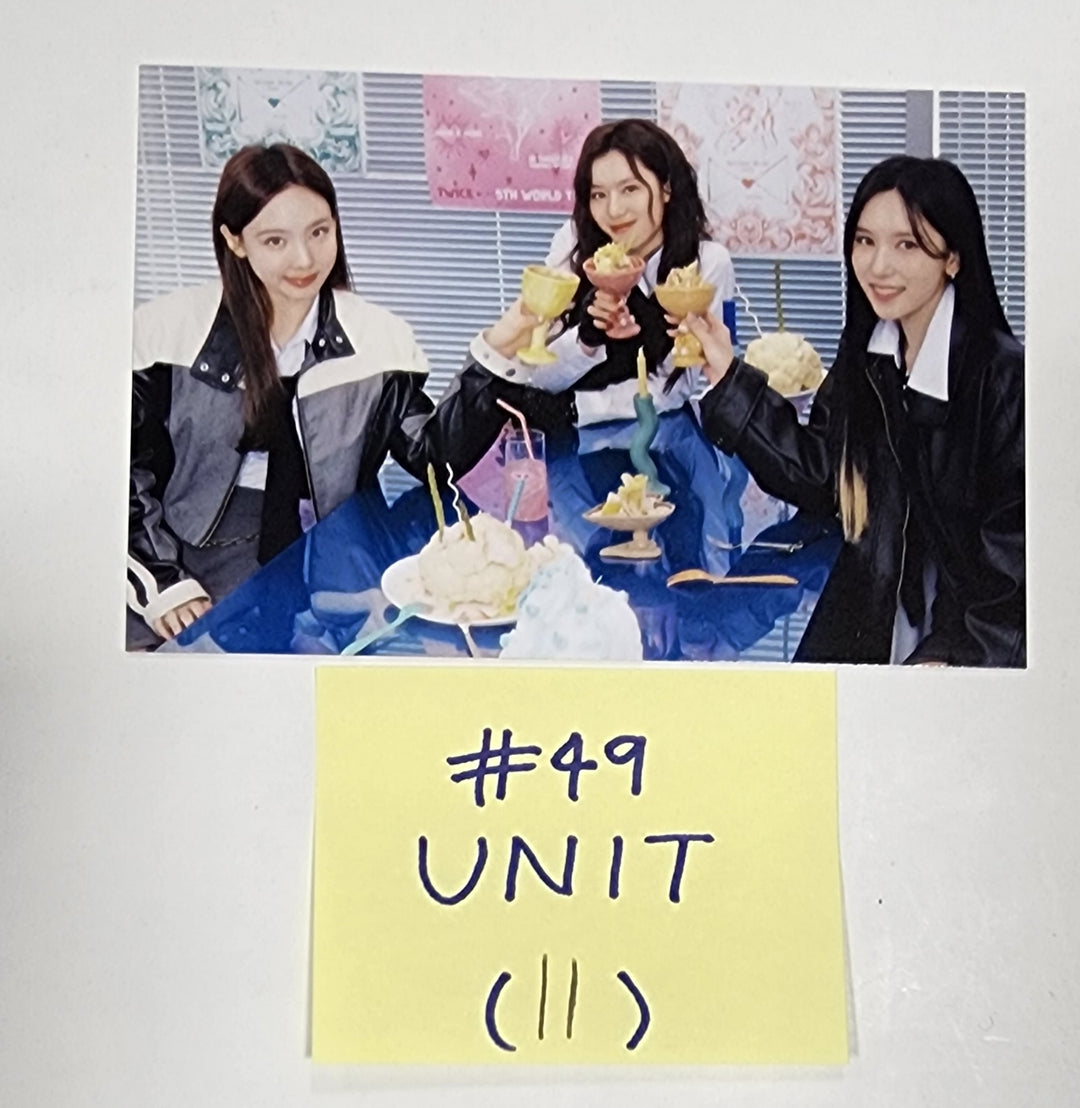 Twice 5th "World Tour Ready To Be" - Official Trading Photocard - HALLYUSUPERSTORE