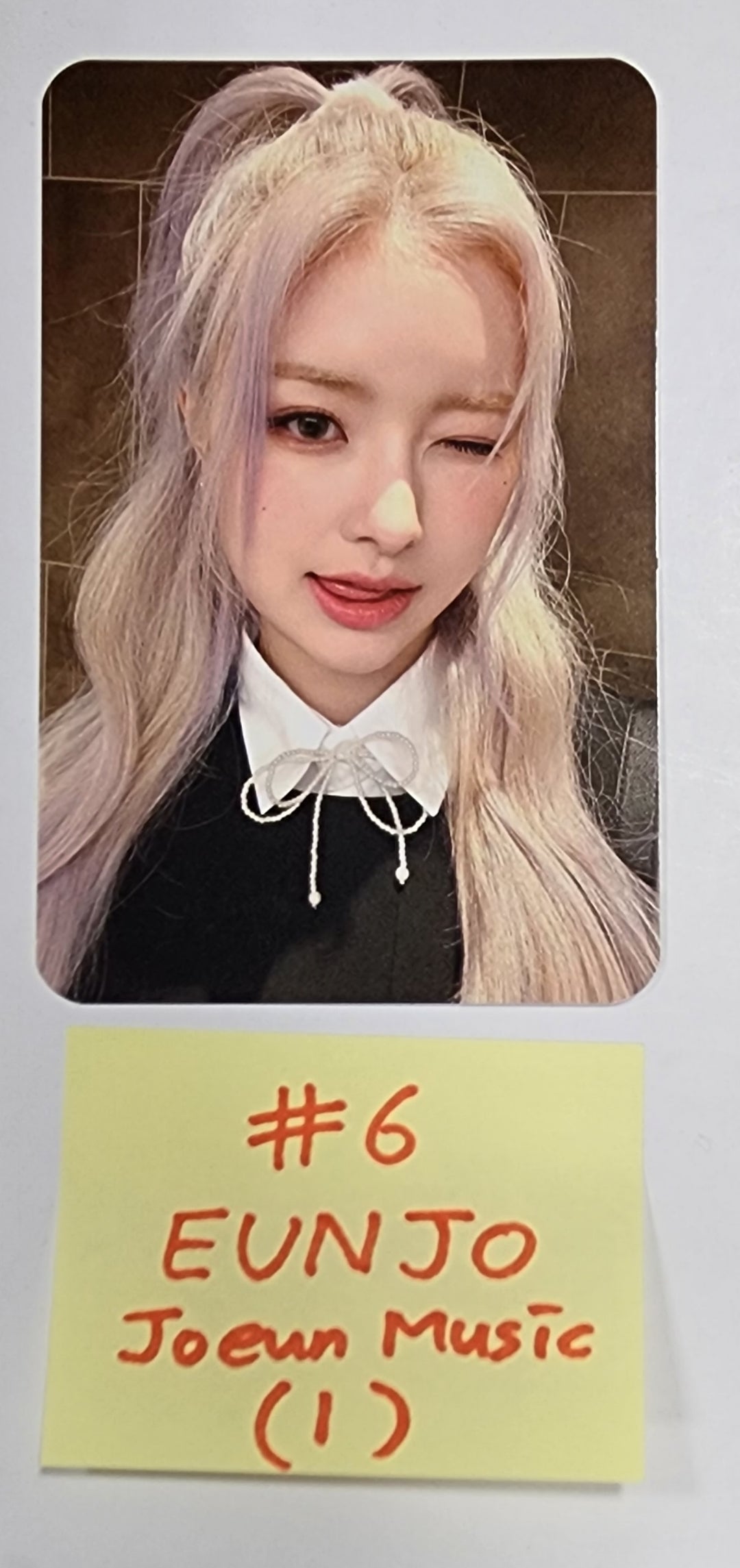 Dream Note 'Secondary Page'  - Joeun Music Fansign Event Photocard