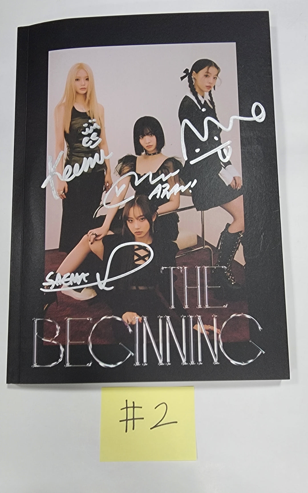 FIFTY FIFTY "The Beginning: Cupid" - Hand Autographed(Signed) Promo Album - HALLYUSUPERSTORE