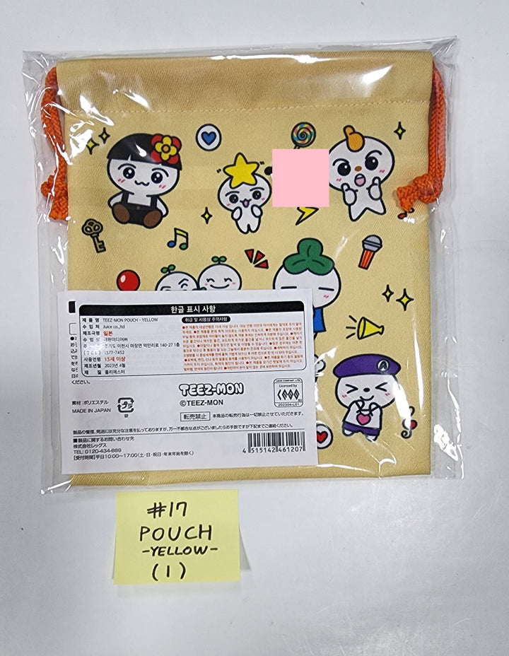 Ateez "TEEZ-MON" - Pop-Up Shop Official MD [Teez-Mon PLUSH, Flat Pouch Mini, Key Chain, Figure, Can Badge, Keyring, Rubber mascot, Sticker, Postcard Set, Lunch tote bag] - HALLYUSUPERSTORE