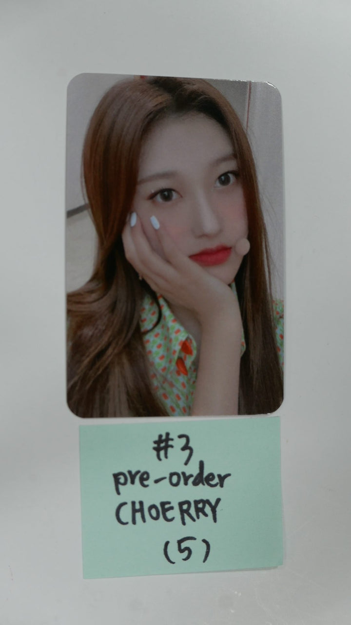Loona 12:00 - Pre-order (MMT, WithD, Etc) benefit photocard - Choerry