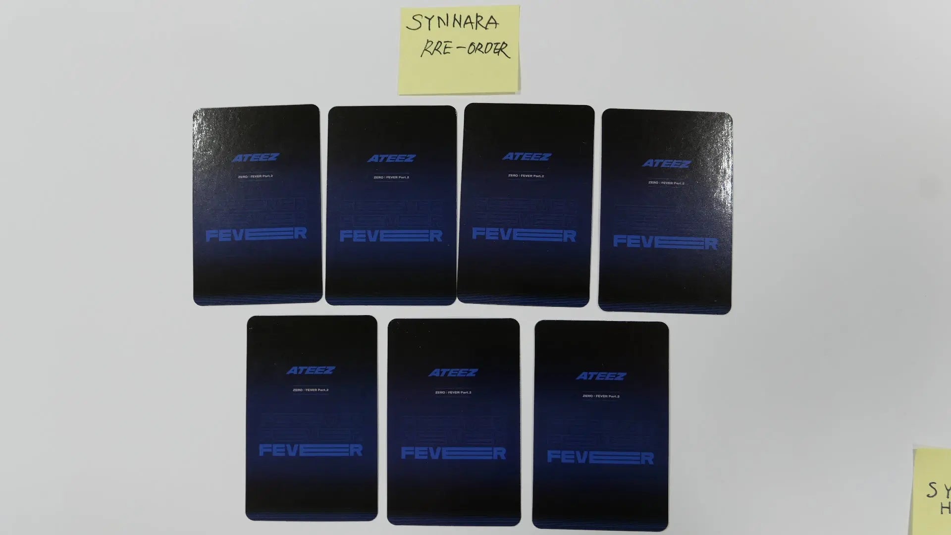 Ateez [ZERO:FEVER Part.2] - Synnara Event Photocard