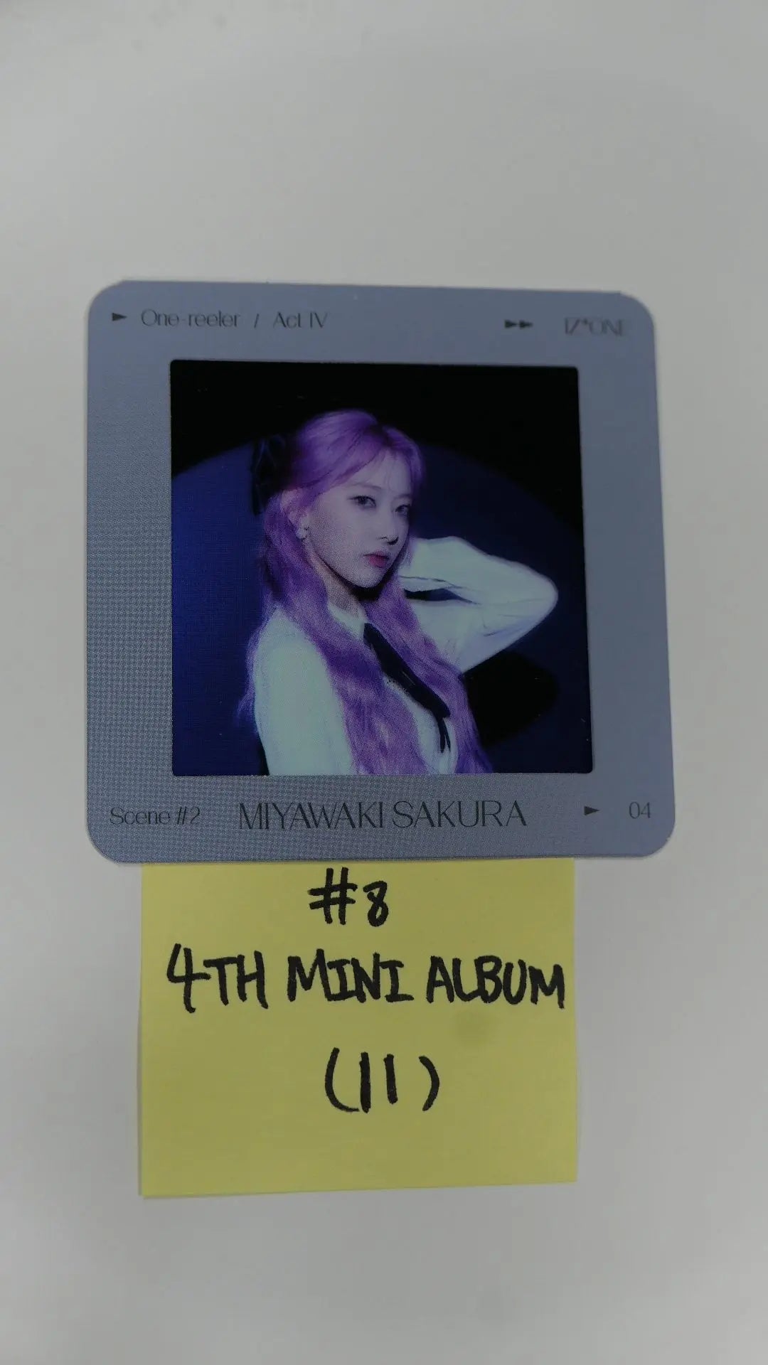 IZ*ONE One-reeler ポストカード 23枚 セット IZ*ONE IZONE 4th Mini Album One Reeler POB Photocard IVE