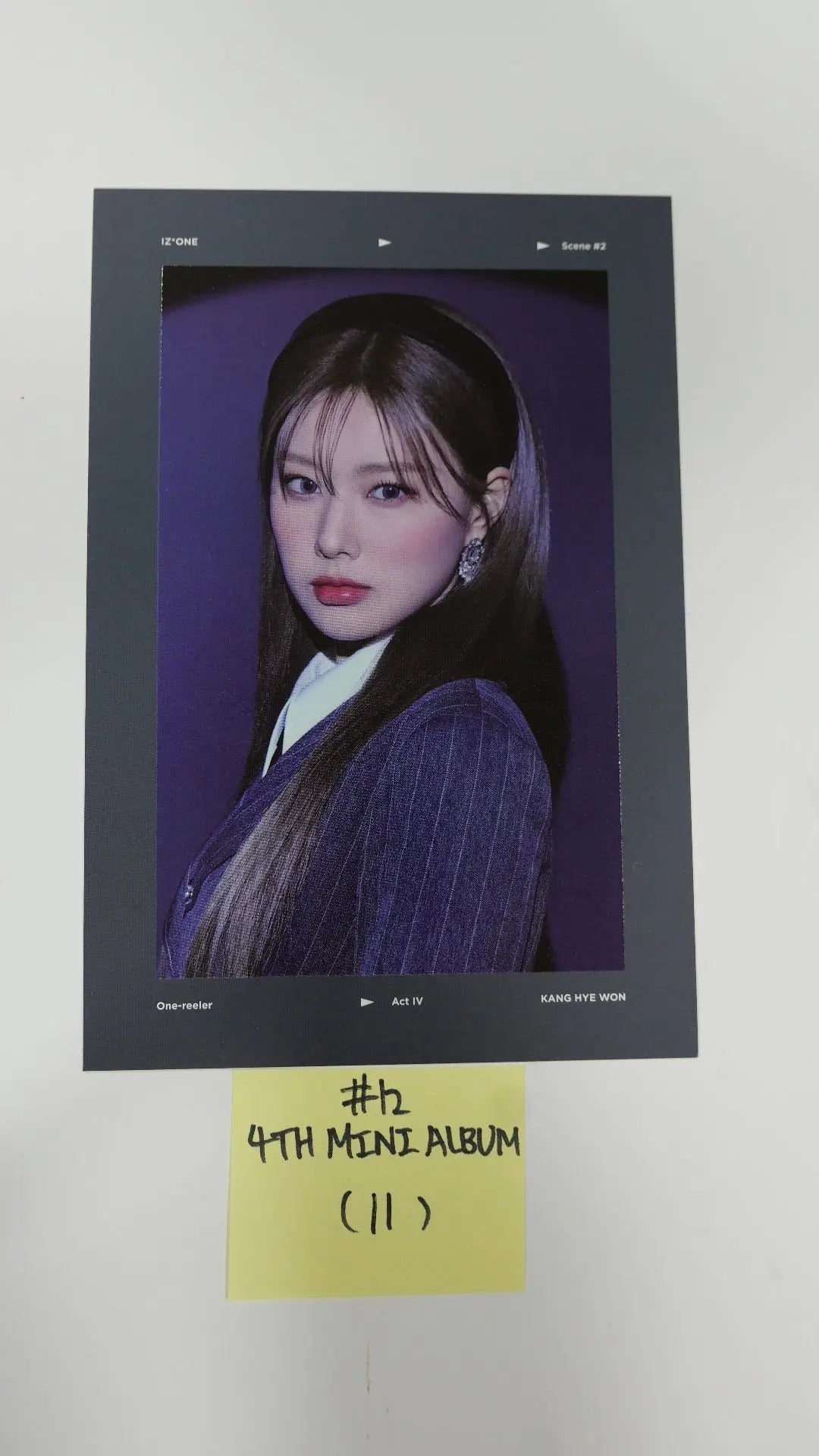 IZ*ONE IZONE 'Onereeler' / Act Ⅳ Official Photocard Kang