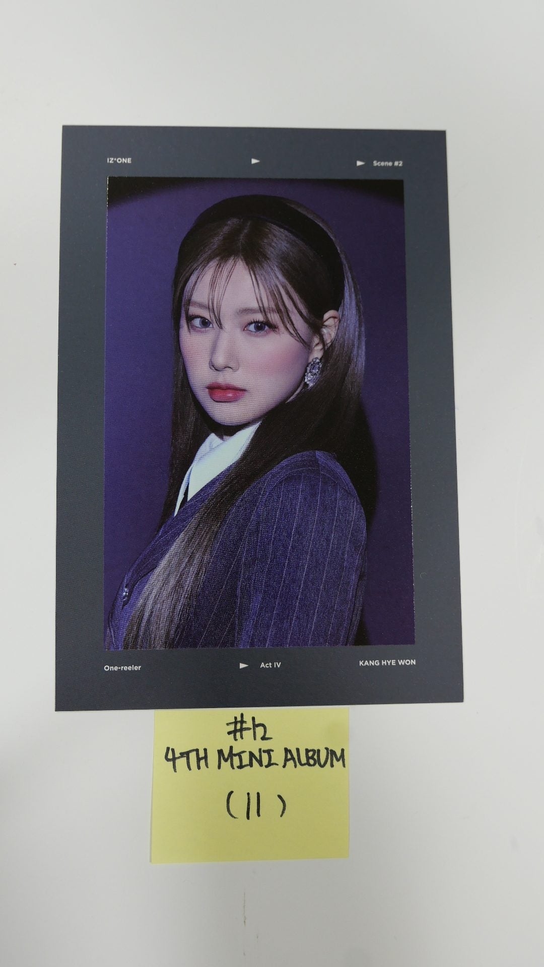 IZ*ONE IZONE 'One-reeler' / Act Ⅳ - Official Photocard - Kang Hye-won