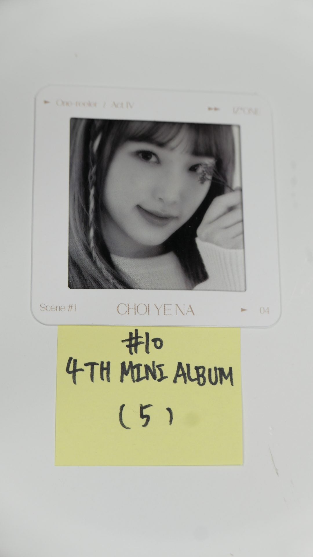 IZ*ONE 아이즈원 '원릴러' / Act Ⅳ - Official Photocard - Yuri