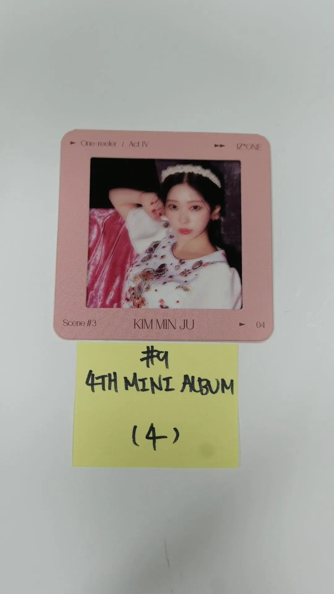 IZ*ONE IZONE 'One-reeler' / Act Ⅳ - Official Photocard - Min Ju - –  HALLYUSUPERSTORE