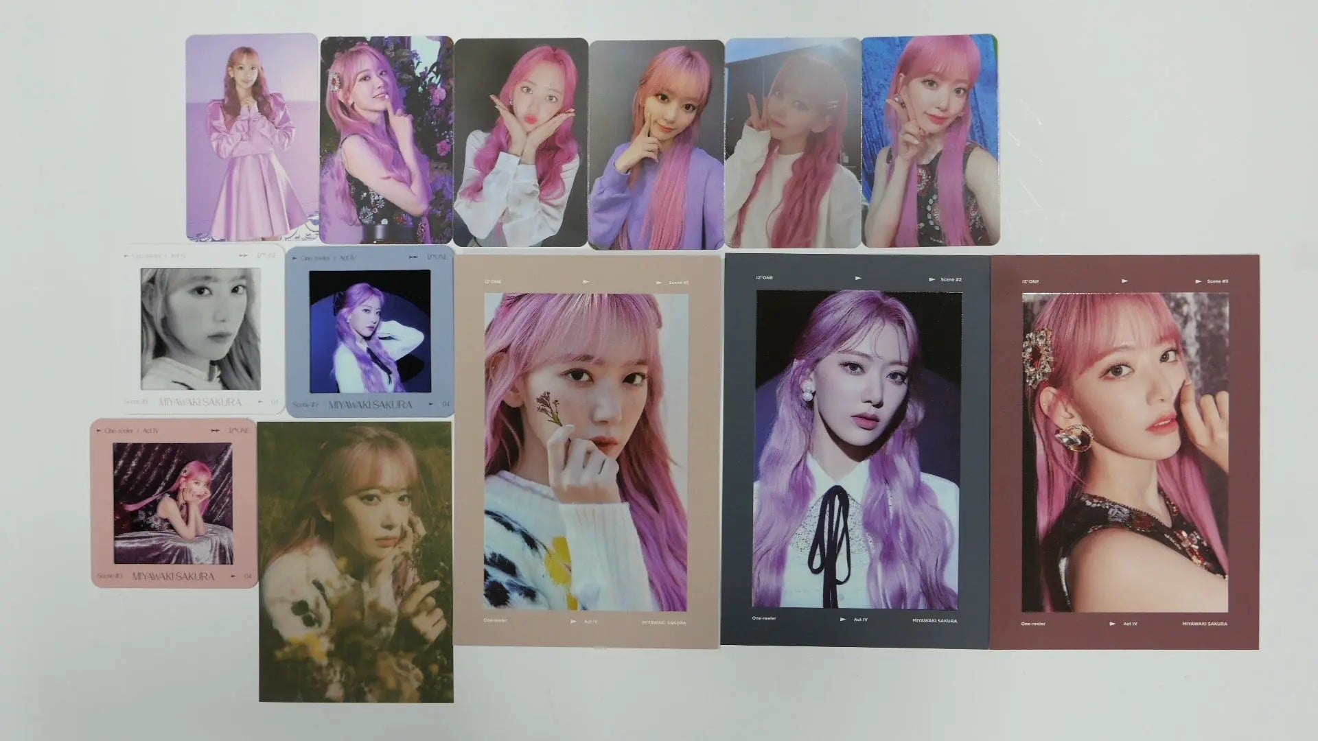 IZ*ONE IZONE 'One-reeler' / Act Ⅳ - Official Photocard - Miyawaki Sakura