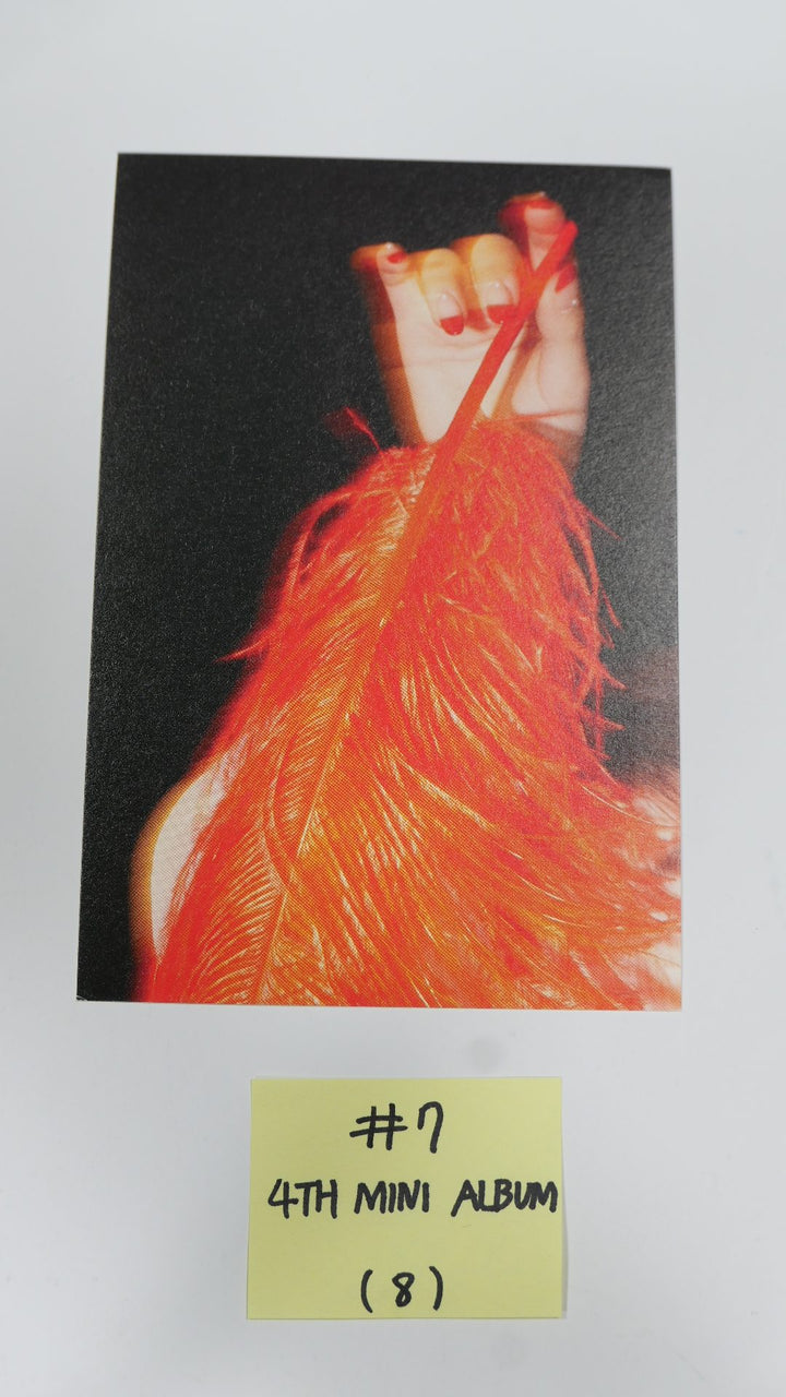 (g) I-DLE "I Burn" 4th Mini - Official Photocard, Postcard, Stickers - Soojin